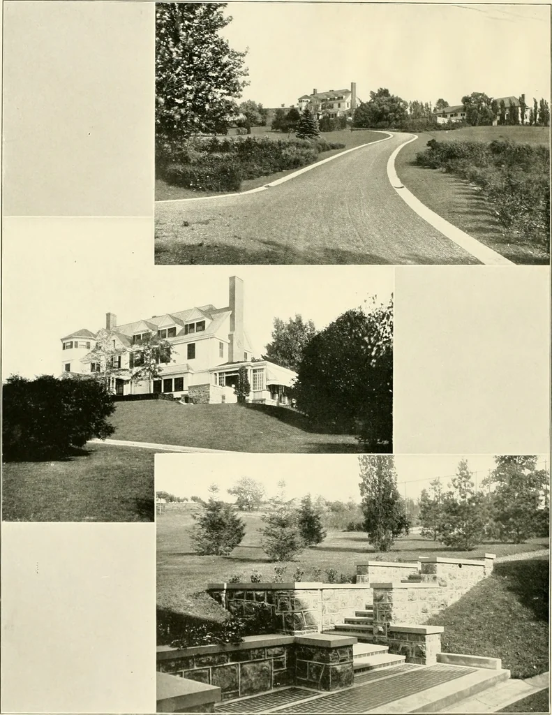 An illustration from Beautiful homes of Morris County and northern New Jersey : containing photographic reproductions ... with a brief description from colonial days to the present time, 1900, leaf 101