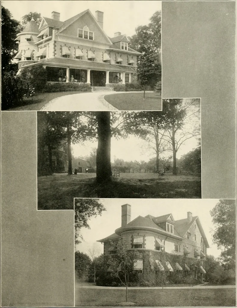An illustration from Beautiful homes of Morris County and northern New Jersey : containing photographic reproductions ... with a brief description from colonial days to the present time, 1900, leaf 110