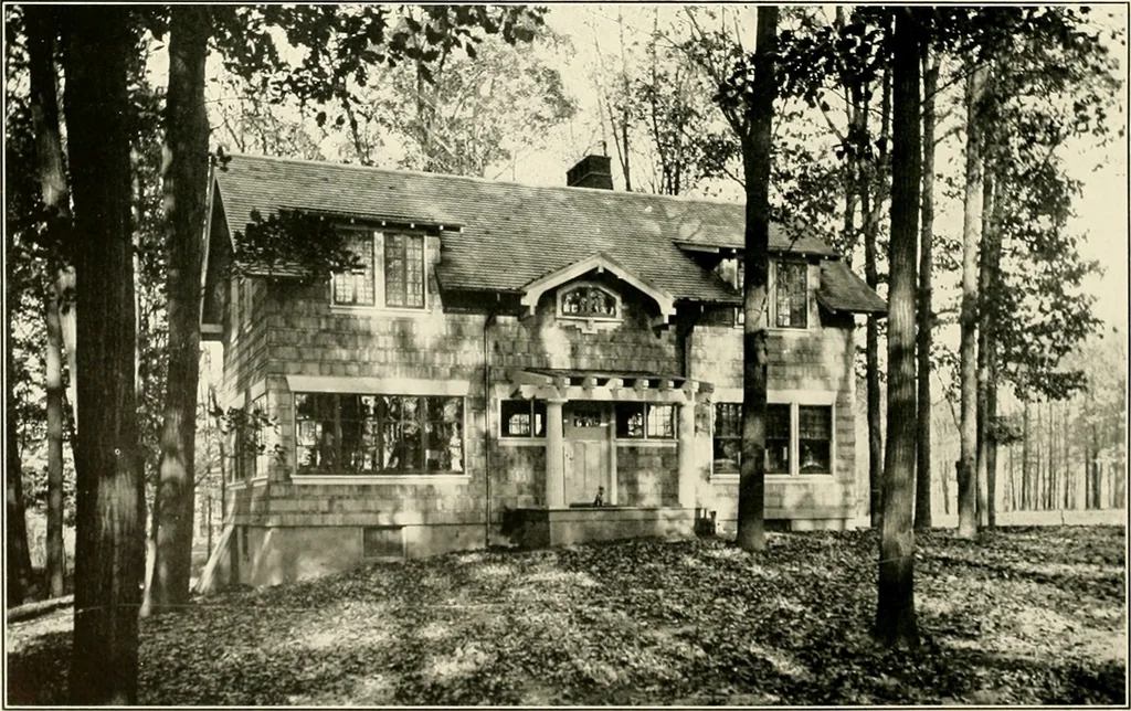 An illustration from Beautiful homes of Morris County and northern New Jersey : containing photographic reproductions ... with a brief description from colonial days to the present time, 1900, leaf 111