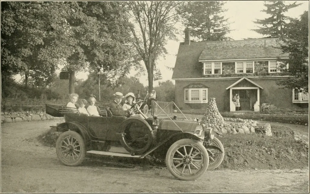 An illustration from Beautiful homes of Morris County and northern New Jersey : containing photographic reproductions ... with a brief description from colonial days to the present time, 1900, leaf 114