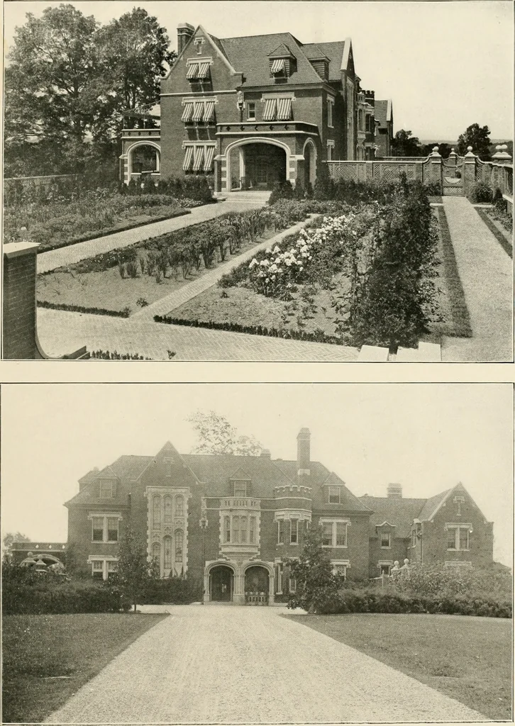 An illustration from Beautiful homes of Morris County and northern New Jersey : containing photographic reproductions ... with a brief description from colonial days to the present time, 1900, leaf 12