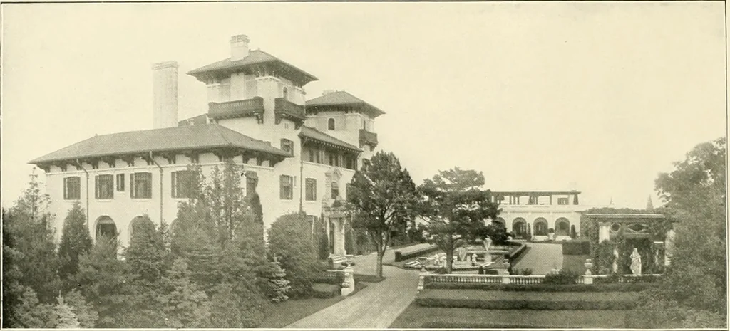 An illustration from Beautiful homes of Morris County and northern New Jersey : containing photographic reproductions ... with a brief description from colonial days to the present time, 1900, leaf 15
