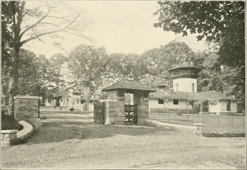 An illustration from Beautiful homes of Morris County and northern New Jersey : containing photographic reproductions ... with a brief description from colonial days to the present time, 1900, leaf 16