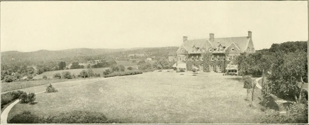 An illustration from Beautiful homes of Morris County and northern New Jersey : containing photographic reproductions ... with a brief description from colonial days to the present time, 1900, leaf 17