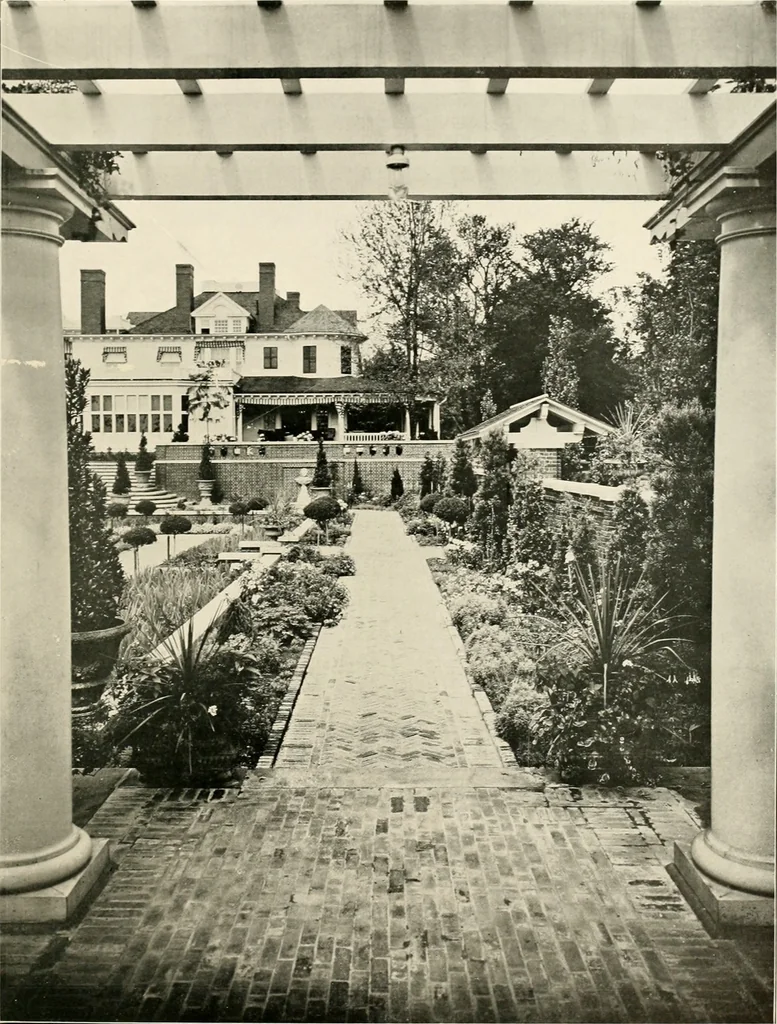 An illustration from Beautiful homes of Morris County and northern New Jersey : containing photographic reproductions ... with a brief description from colonial days to the present time, 1900, leaf 20
