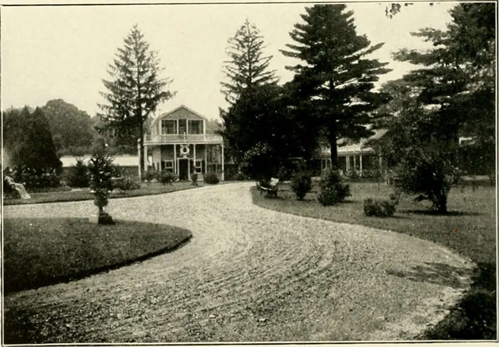 An illustration from Beautiful homes of Morris County and northern New Jersey : containing photographic reproductions ... with a brief description from colonial days to the present time, 1900, leaf 23