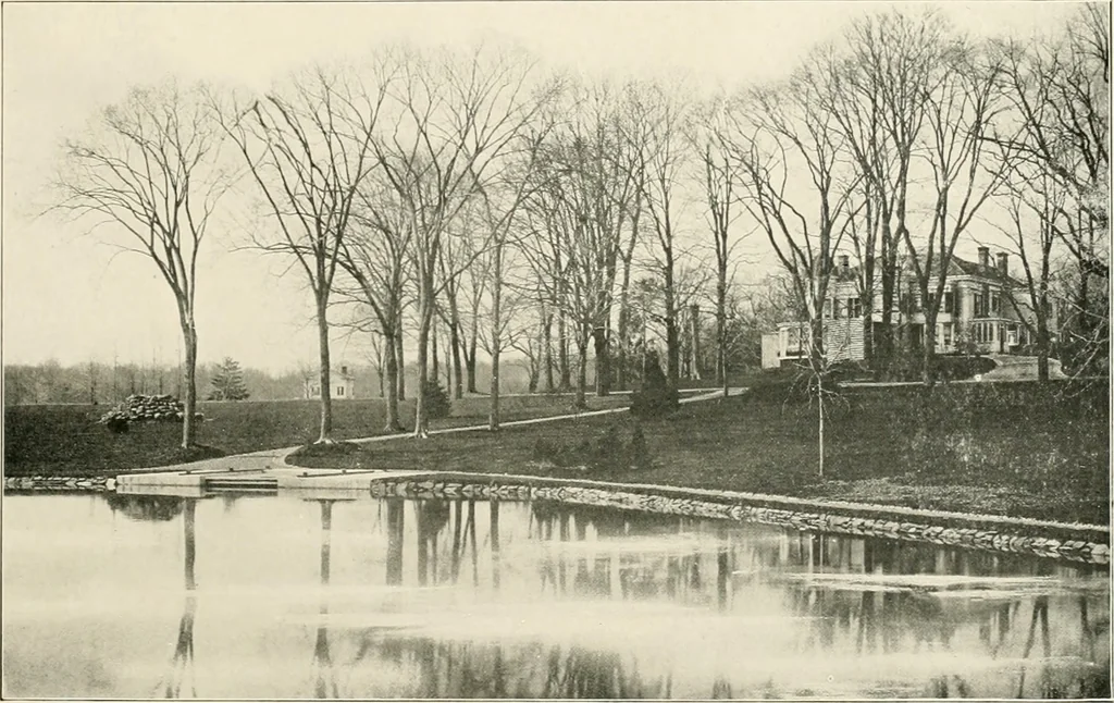 An illustration from Beautiful homes of Morris County and northern New Jersey : containing photographic reproductions ... with a brief description from colonial days to the present time, 1900, leaf 28