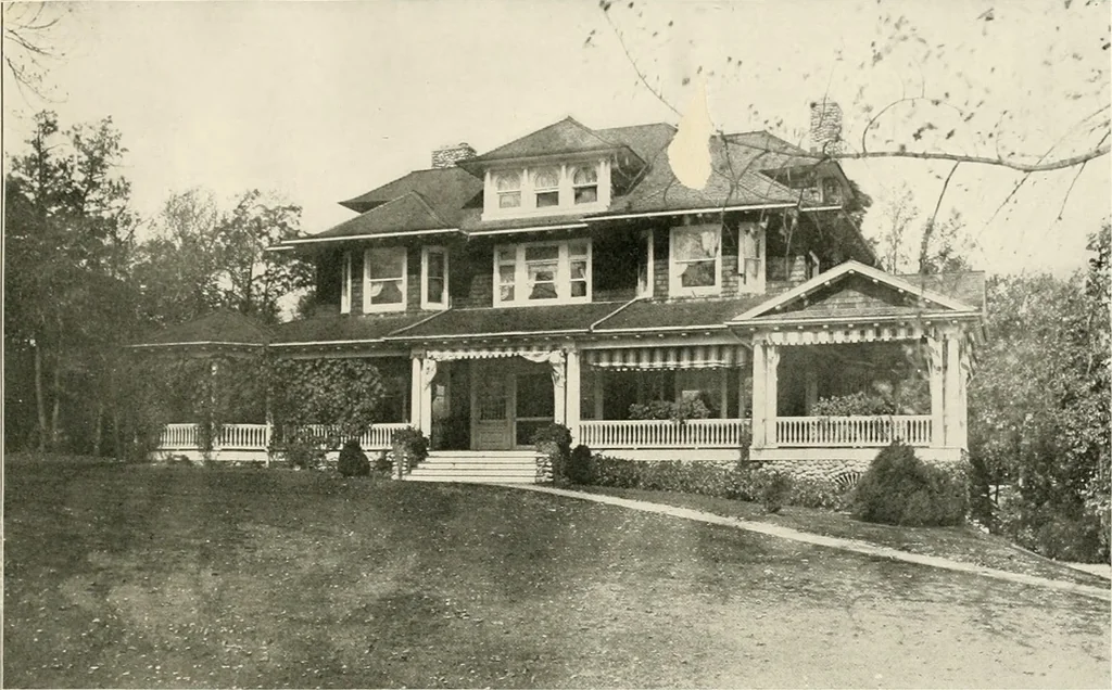An illustration from Beautiful homes of Morris County and northern New Jersey : containing photographic reproductions ... with a brief description from colonial days to the present time, 1900, leaf 36