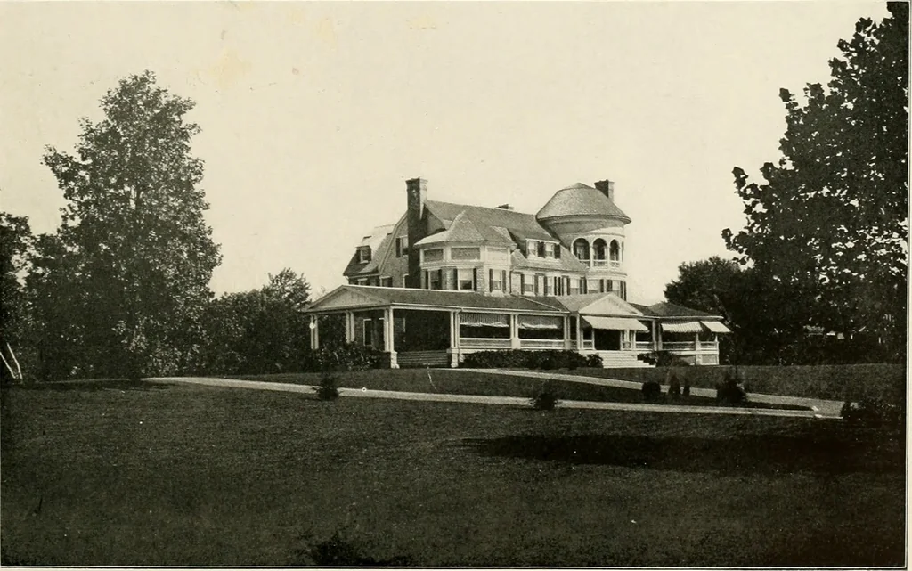 An illustration from Beautiful homes of Morris County and northern New Jersey : containing photographic reproductions ... with a brief description from colonial days to the present time, 1900, leaf 36