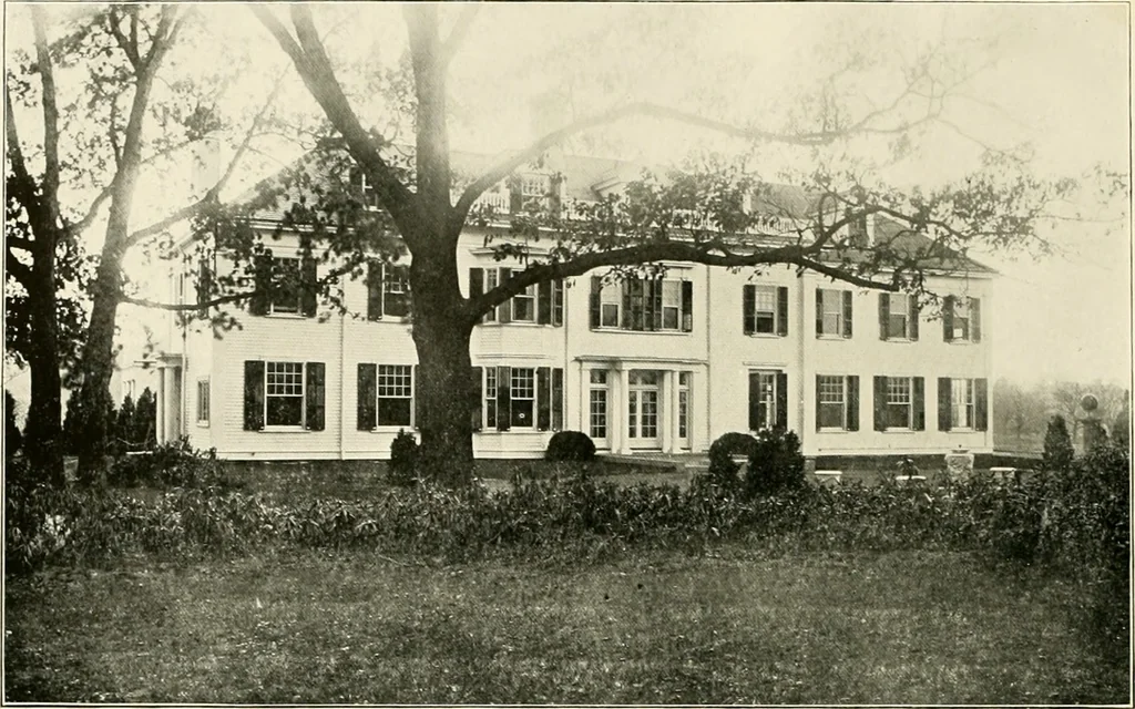 An illustration from Beautiful homes of Morris County and northern New Jersey : containing photographic reproductions ... with a brief description from colonial days to the present time, 1900, leaf 39