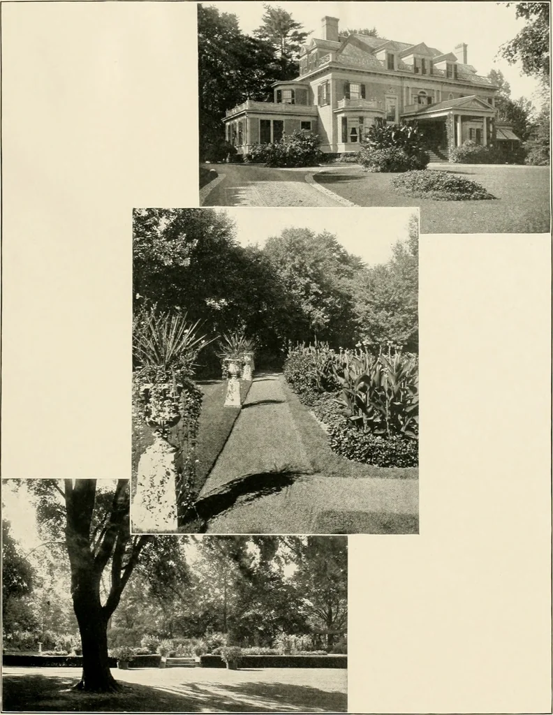 An illustration from Beautiful homes of Morris County and northern New Jersey : containing photographic reproductions ... with a brief description from colonial days to the present time, 1900, leaf 40