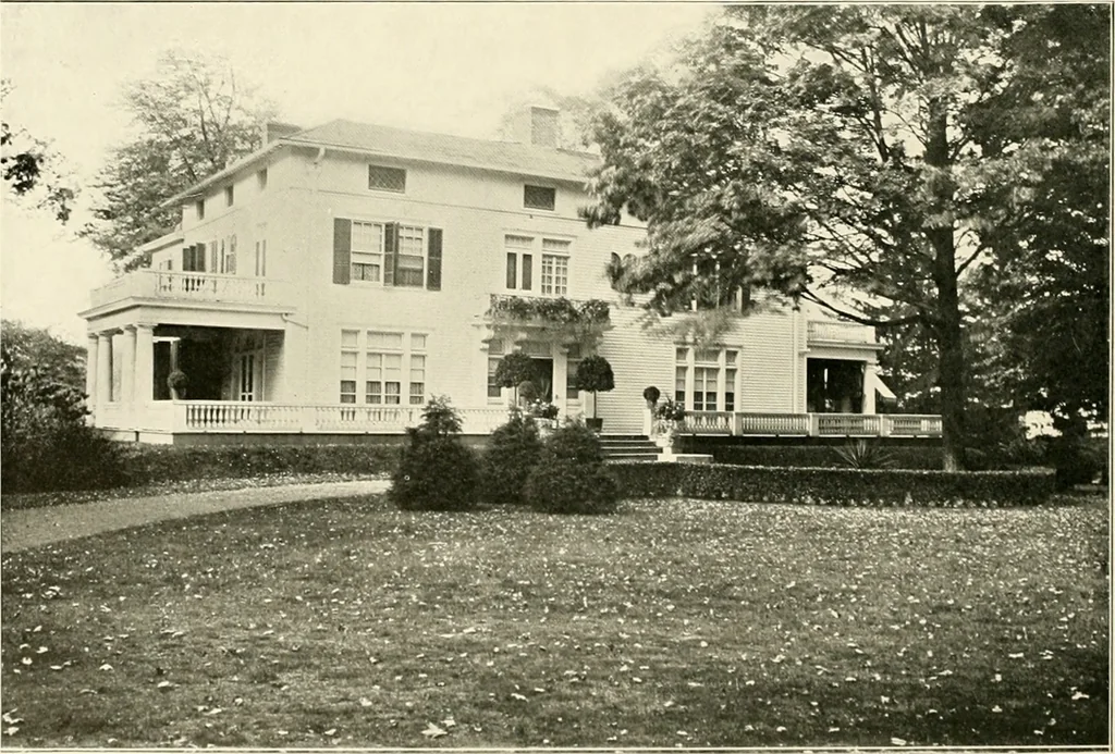 An illustration from Beautiful homes of Morris County and northern New Jersey : containing photographic reproductions ... with a brief description from colonial days to the present time, 1900, leaf 41