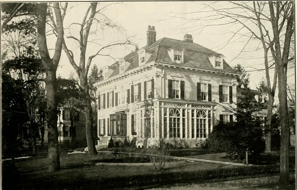 An illustration from Beautiful homes of Morris County and northern New Jersey : containing photographic reproductions ... with a brief description from colonial days to the present time, 1900, leaf 42