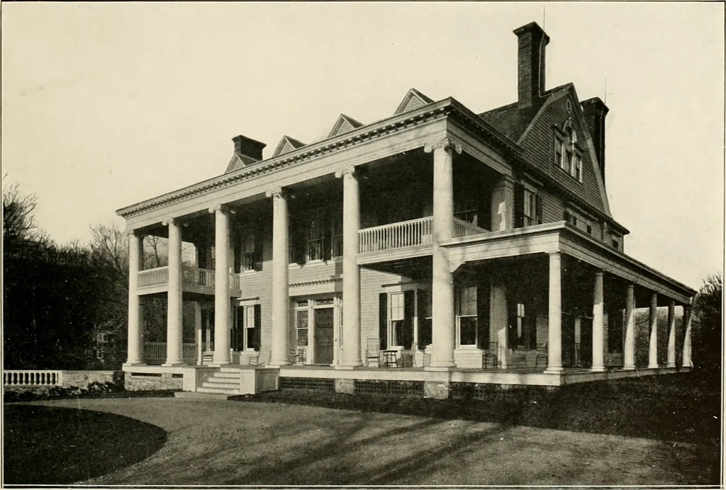 An illustration from Beautiful homes of Morris County and northern New Jersey : containing photographic reproductions ... with a brief description from colonial days to the present time, 1900, leaf 42