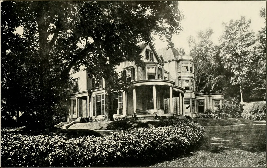 An illustration from Beautiful homes of Morris County and northern New Jersey : containing photographic reproductions ... with a brief description from colonial days to the present time, 1900, leaf 46
