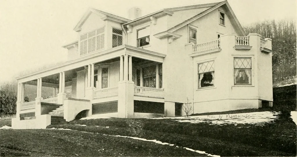 An illustration from Beautiful homes of Morris County and northern New Jersey : containing photographic reproductions ... with a brief description from colonial days to the present time, 1900, leaf 47