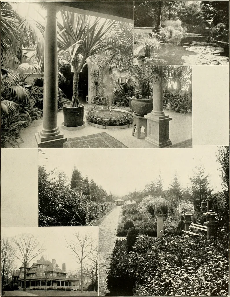 An illustration from Beautiful homes of Morris County and northern New Jersey : containing photographic reproductions ... with a brief description from colonial days to the present time, 1900, leaf 50