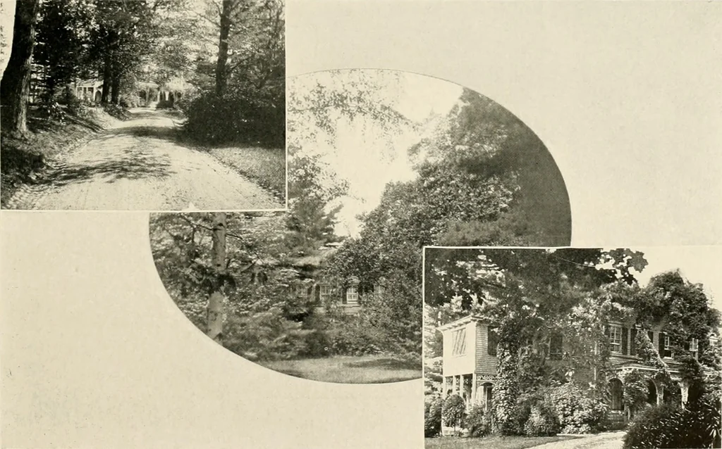 An illustration from Beautiful homes of Morris County and northern New Jersey : containing photographic reproductions ... with a brief description from colonial days to the present time, 1900, leaf 52