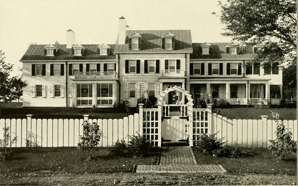 An illustration from Beautiful homes of Morris County and northern New Jersey : containing photographic reproductions ... with a brief description from colonial days to the present time, 1900, leaf 57