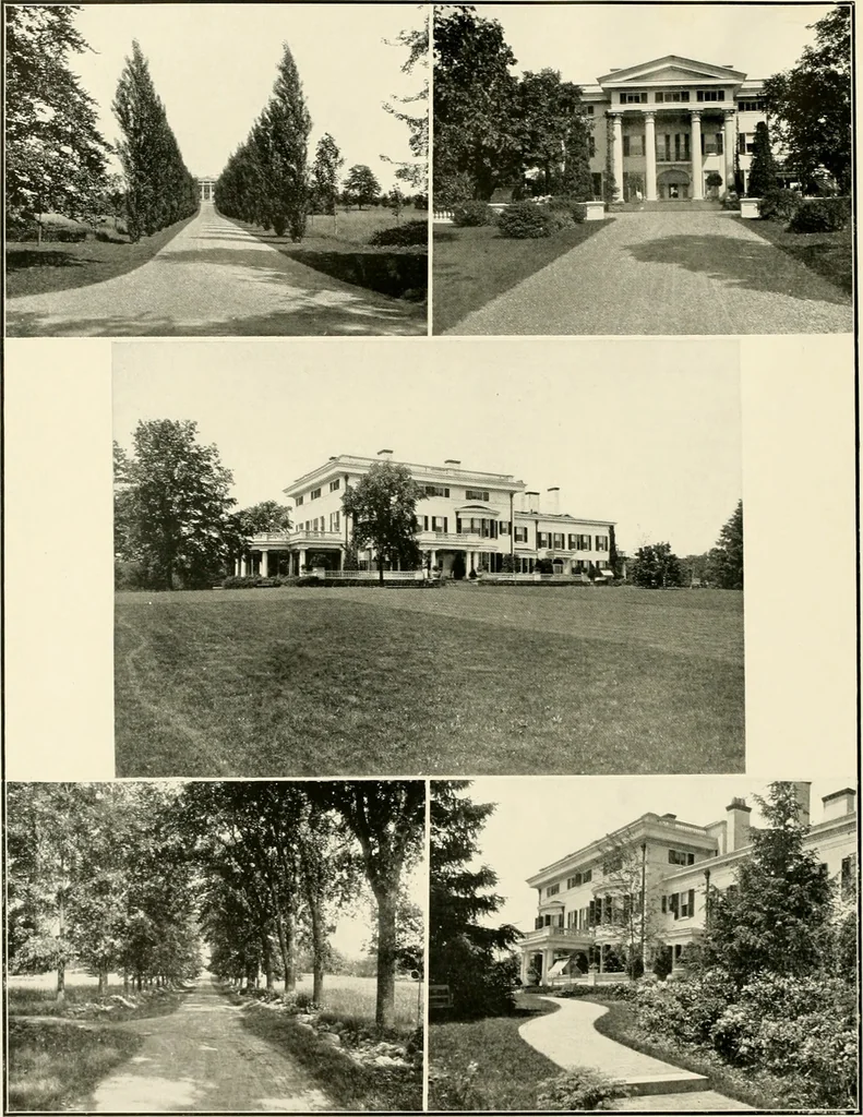 An illustration from Beautiful homes of Morris County and northern New Jersey : containing photographic reproductions ... with a brief description from colonial days to the present time, 1900, leaf 67