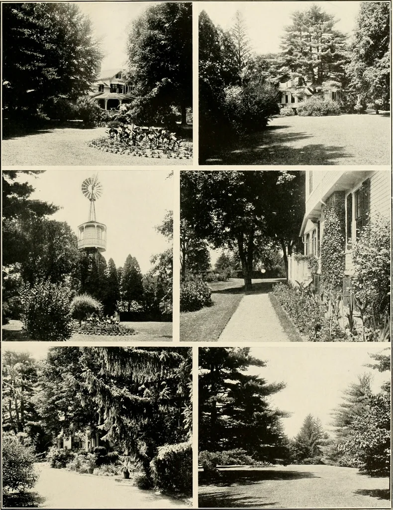 An illustration from Beautiful homes of Morris County and northern New Jersey : containing photographic reproductions ... with a brief description from colonial days to the present time, 1900, leaf 70