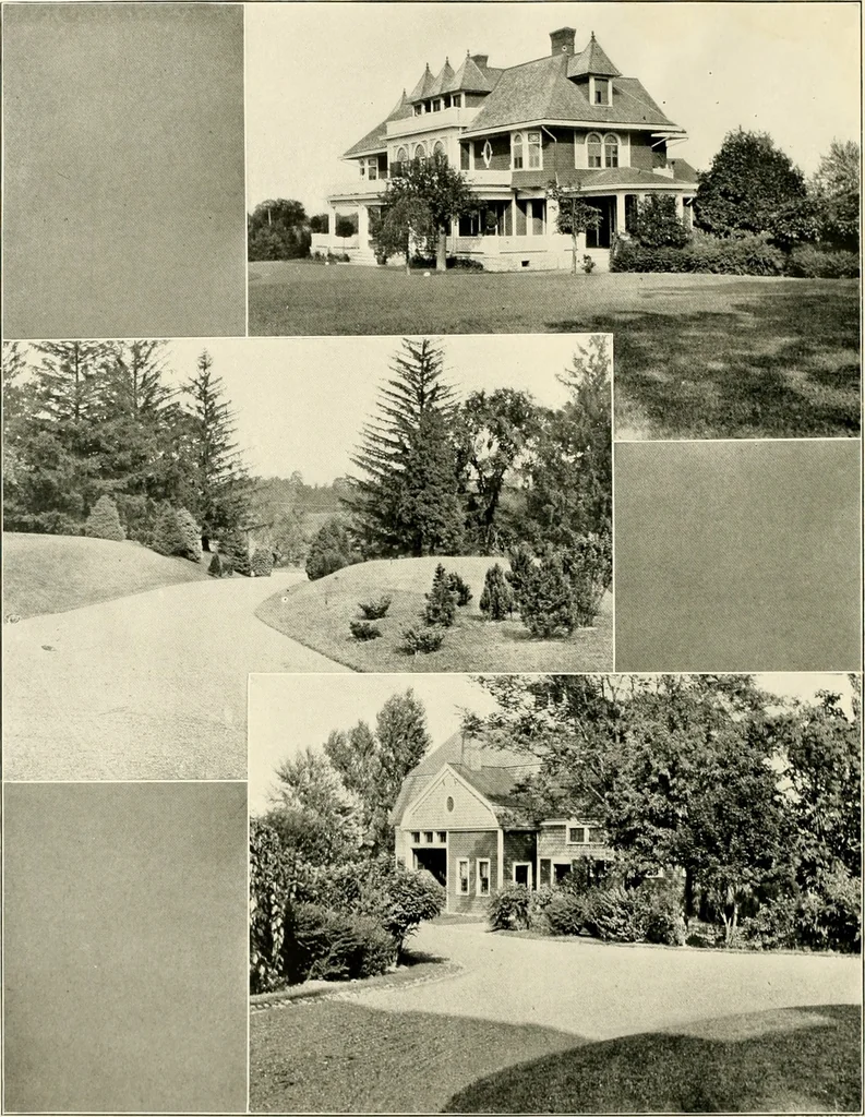 An illustration from Beautiful homes of Morris County and northern New Jersey : containing photographic reproductions ... with a brief description from colonial days to the present time, 1900, leaf 71
