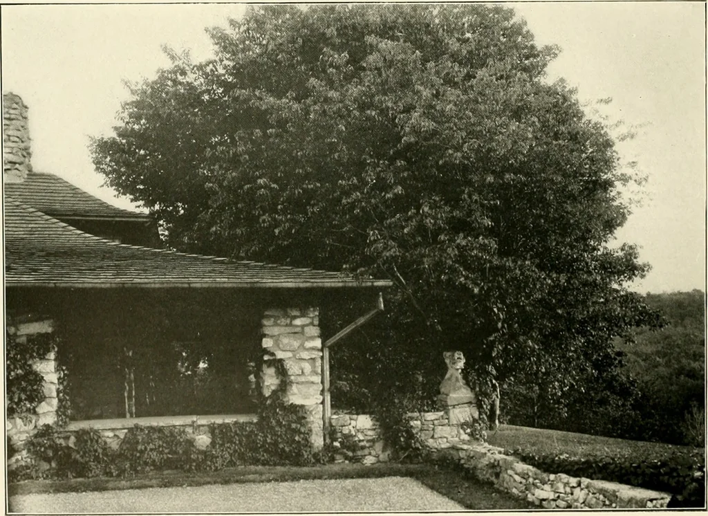 An illustration from Beautiful homes of Morris County and northern New Jersey : containing photographic reproductions ... with a brief description from colonial days to the present time, 1900, leaf 73