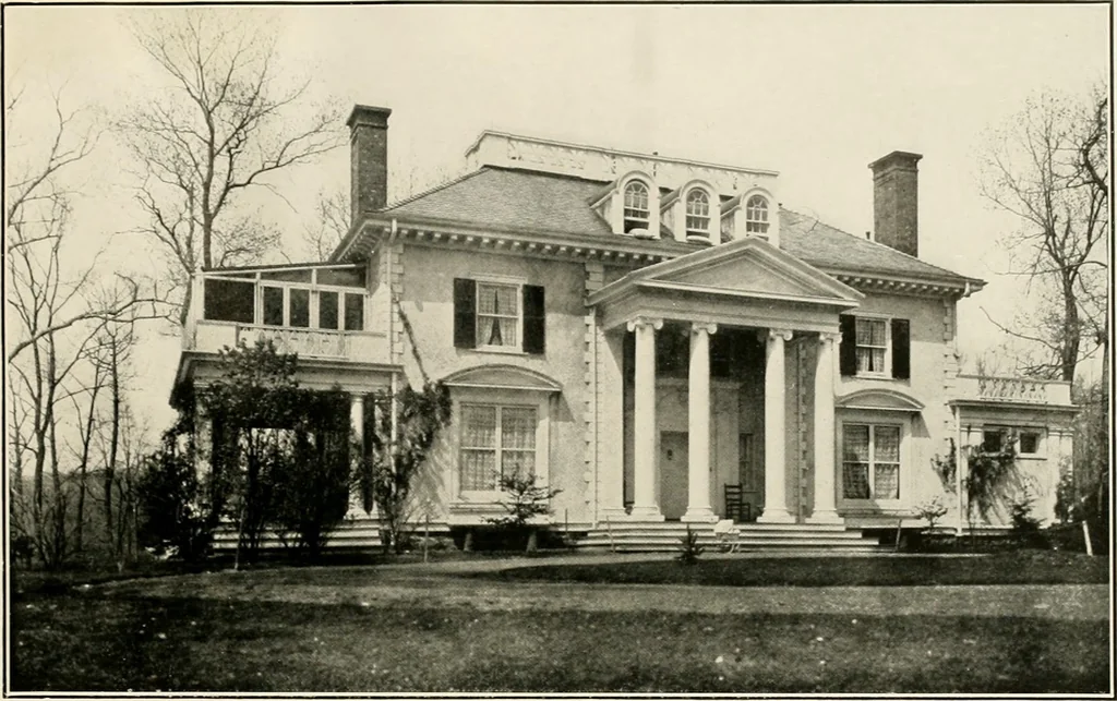 An illustration from Beautiful homes of Morris County and northern New Jersey : containing photographic reproductions ... with a brief description from colonial days to the present time, 1900, leaf 78