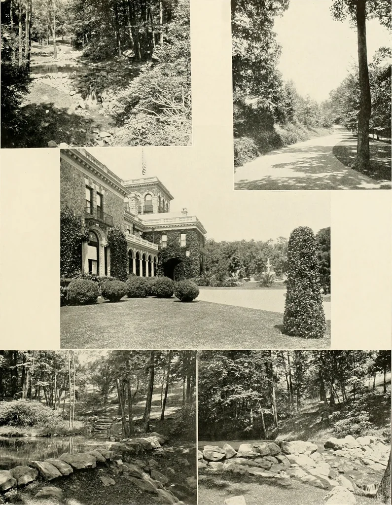 An illustration from Beautiful homes of Morris County and northern New Jersey : containing photographic reproductions ... with a brief description from colonial days to the present time, 1900, leaf 82