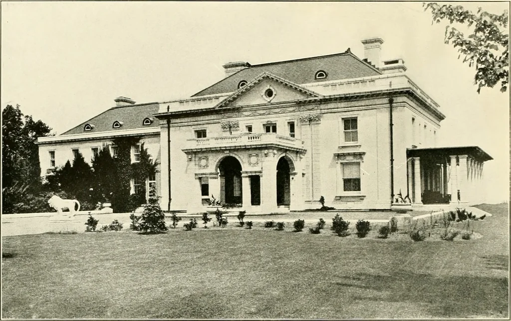 An illustration from Beautiful homes of Morris County and northern New Jersey : containing photographic reproductions ... with a brief description from colonial days to the present time, 1900, leaf 89