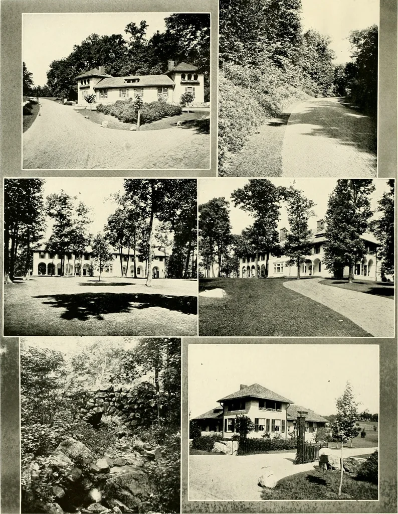 An illustration from Beautiful homes of Morris County and northern New Jersey : containing photographic reproductions ... with a brief description from colonial days to the present time, 1900, leaf 91