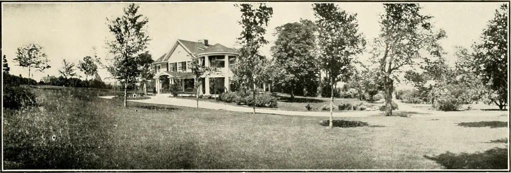 An illustration from Beautiful homes of Morris County and northern New Jersey : containing photographic reproductions ... with a brief description from colonial days to the present time, 1900, leaf 92