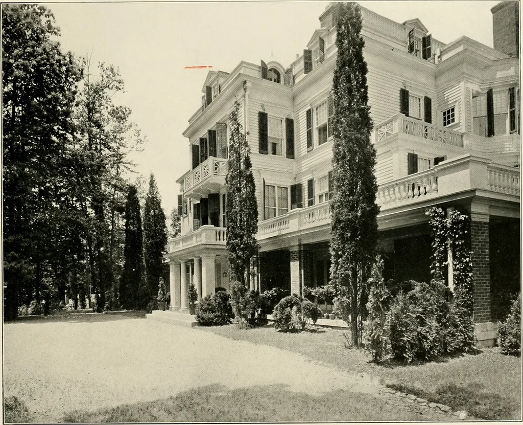 An illustration from Beautiful homes of Morris County and northern New Jersey : containing photographic reproductions ... with a brief description from colonial days to the present time, 1900, leaf 92