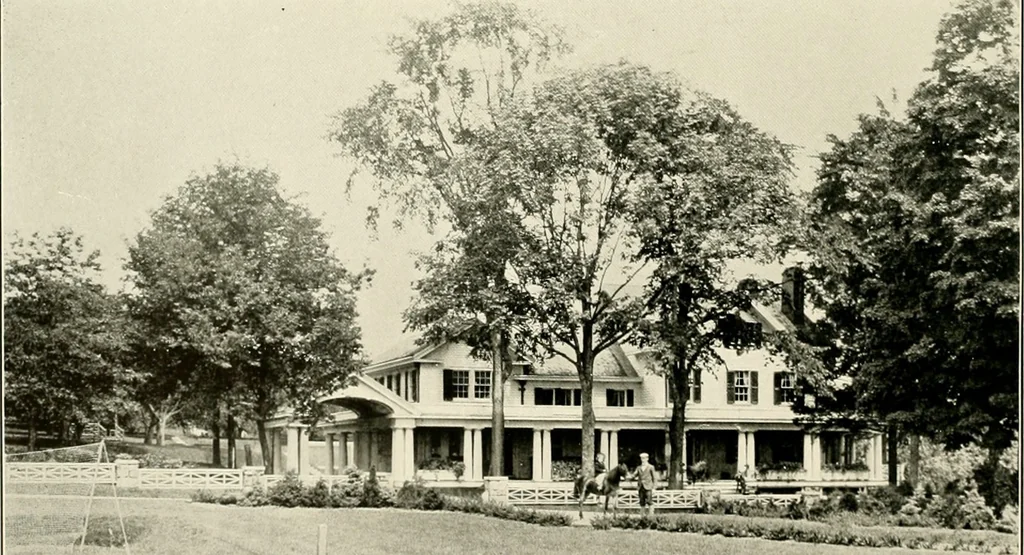 An illustration from Beautiful homes of Morris County and northern New Jersey : containing photographic reproductions ... with a brief description from colonial days to the present time, 1900, leaf 95