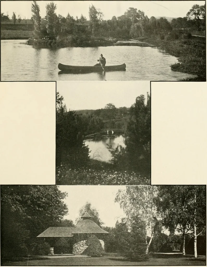 An illustration from Beautiful homes of Morris County and northern New Jersey : containing photographic reproductions ... with a brief description from colonial days to the present time, 1900, leaf 98