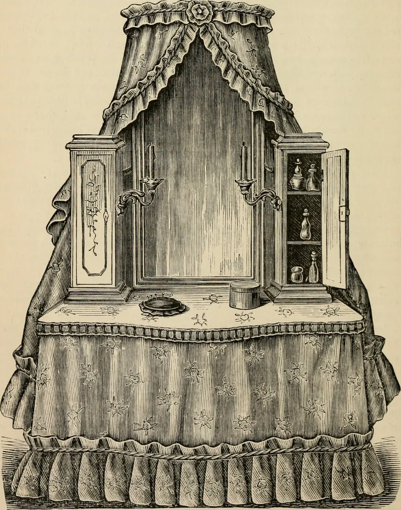 An illustration from Beautiful homes. Or, Hints in house furnishing, 1878, leaf 109