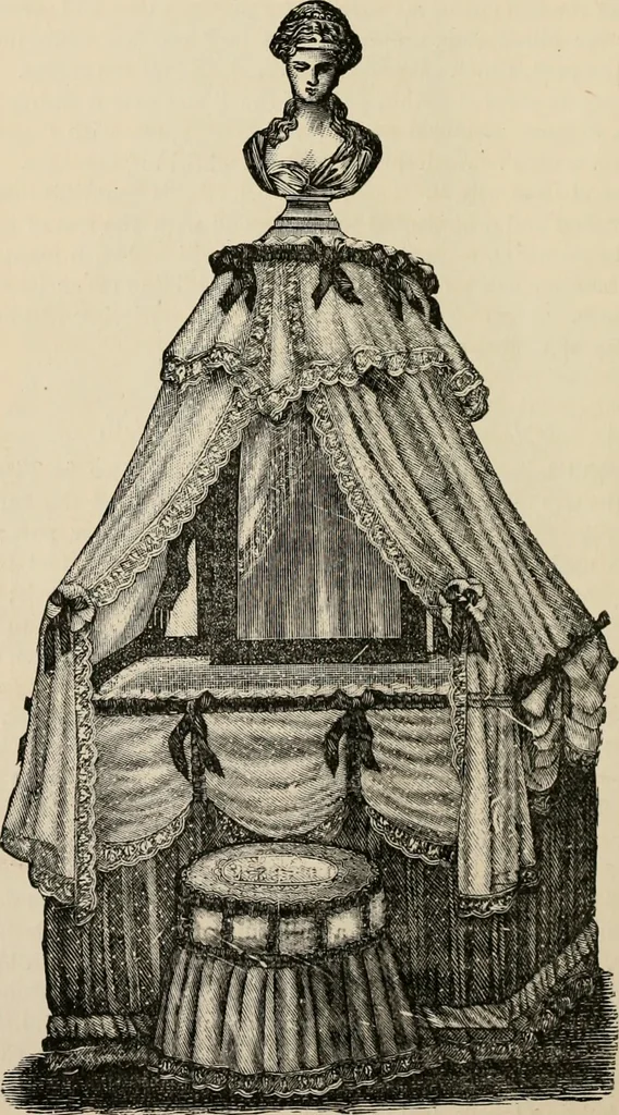 An illustration from Beautiful homes. Or, Hints in house furnishing, 1878, leaf 111