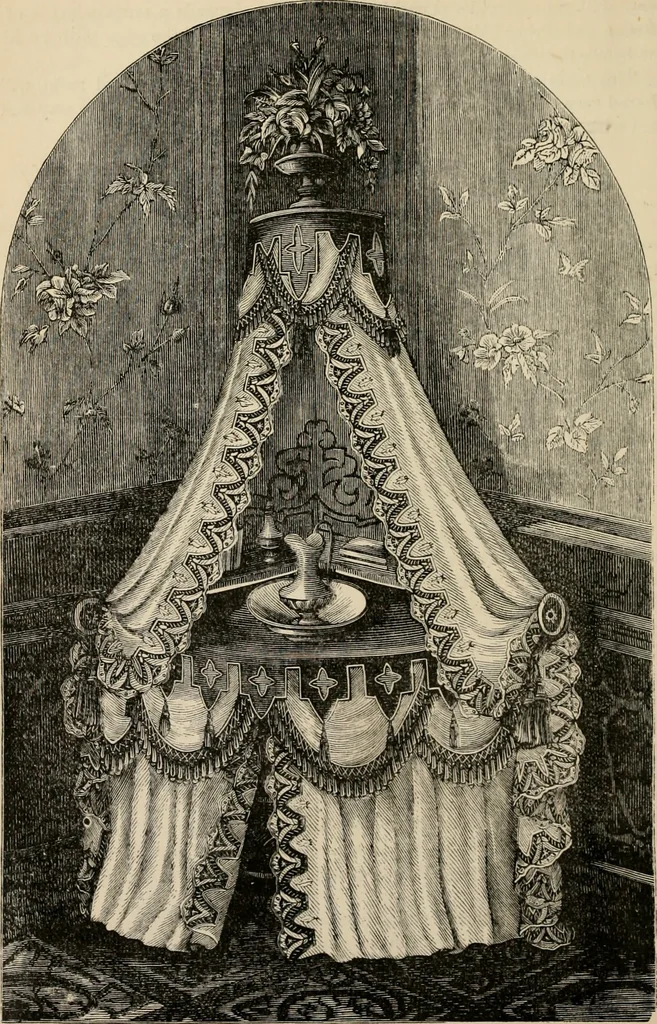 An illustration from Beautiful homes. Or, Hints in house furnishing, 1878, leaf 113