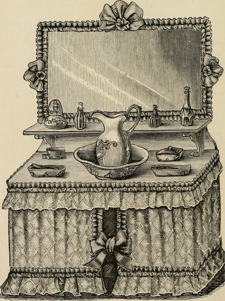 An illustration from Beautiful homes. Or, Hints in house furnishing, 1878, leaf 115