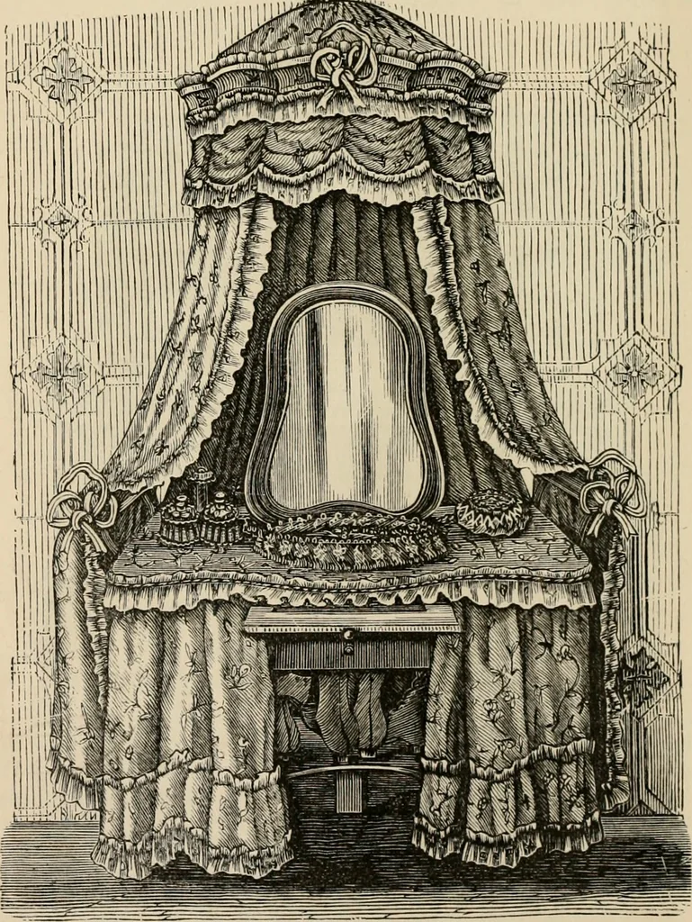 An illustration from Beautiful homes. Or, Hints in house furnishing, 1878, leaf 117
