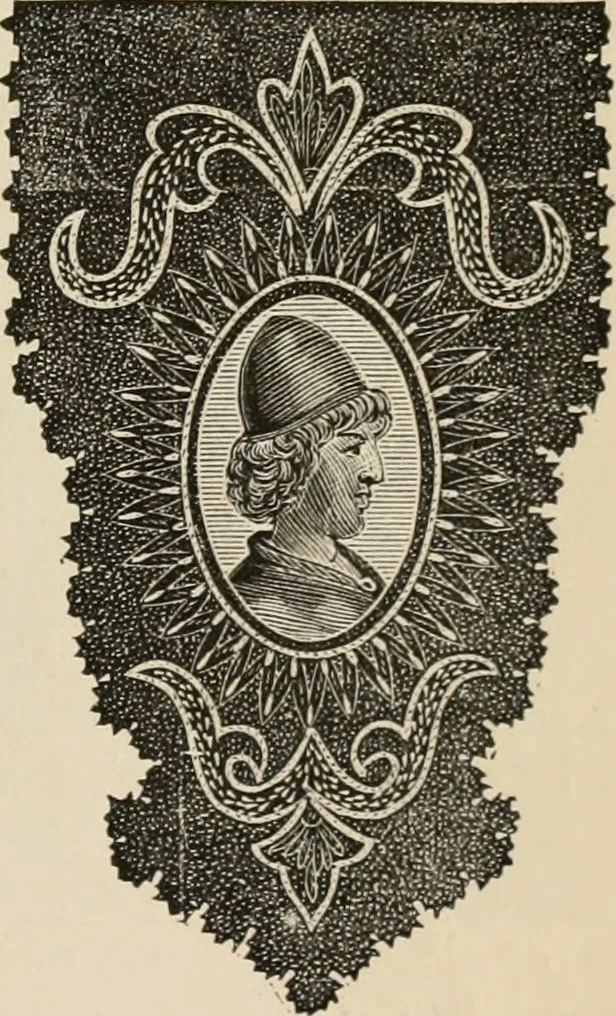 An illustration from Beautiful homes. Or, Hints in house furnishing, 1878, leaf 136
