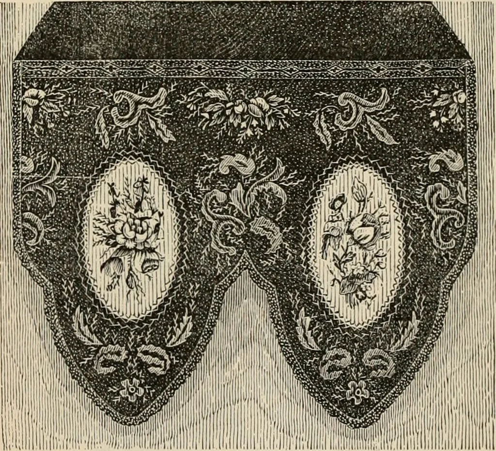 An illustration from Beautiful homes. Or, Hints in house furnishing, 1878, leaf 137
