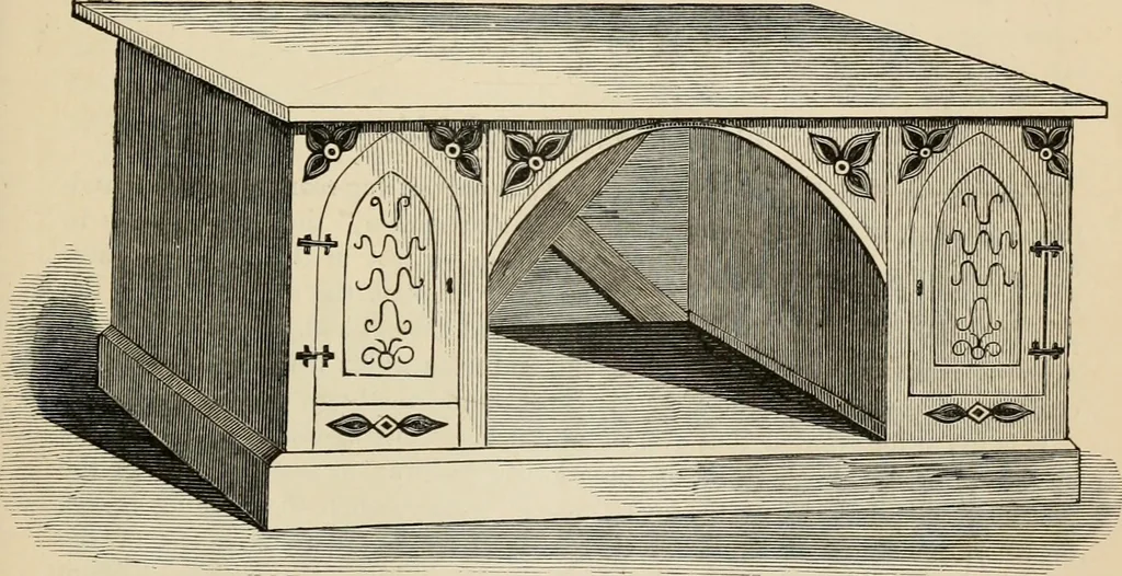 An illustration from Beautiful homes. Or, Hints in house furnishing, 1878, leaf 146