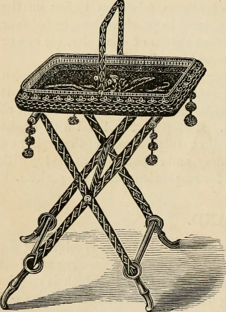 An illustration from Beautiful homes. Or, Hints in house furnishing, 1878, leaf 153