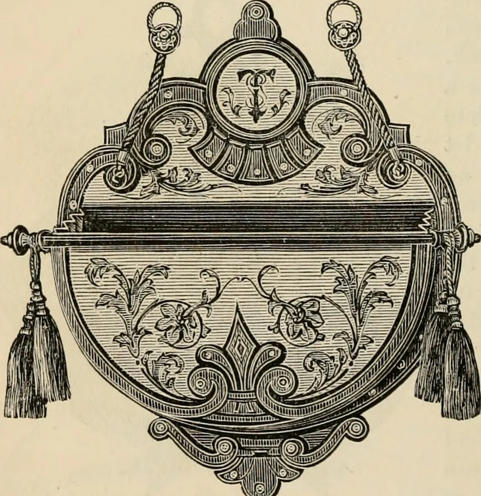 An illustration from Beautiful homes. Or, Hints in house furnishing, 1878, leaf 155