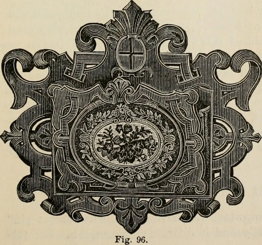An illustration from Beautiful homes. Or, Hints in house furnishing, 1878, leaf 158