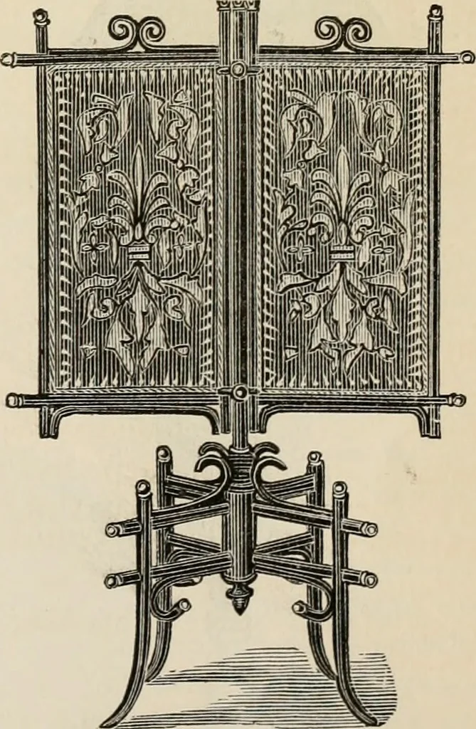 An illustration from Beautiful homes. Or, Hints in house furnishing, 1878, leaf 162