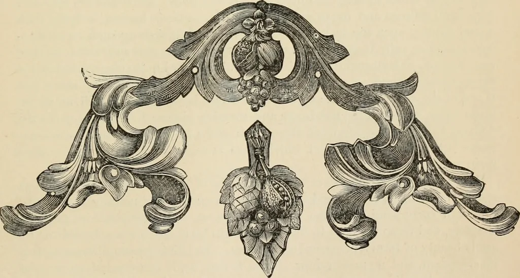 An illustration from Beautiful homes. Or, Hints in house furnishing, 1878, leaf 176