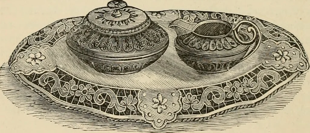 An illustration from Beautiful homes. Or, Hints in house furnishing, 1878, leaf 179