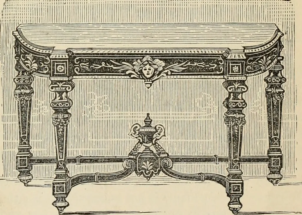 An illustration from Beautiful homes. Or, Hints in house furnishing, 1878, leaf 184